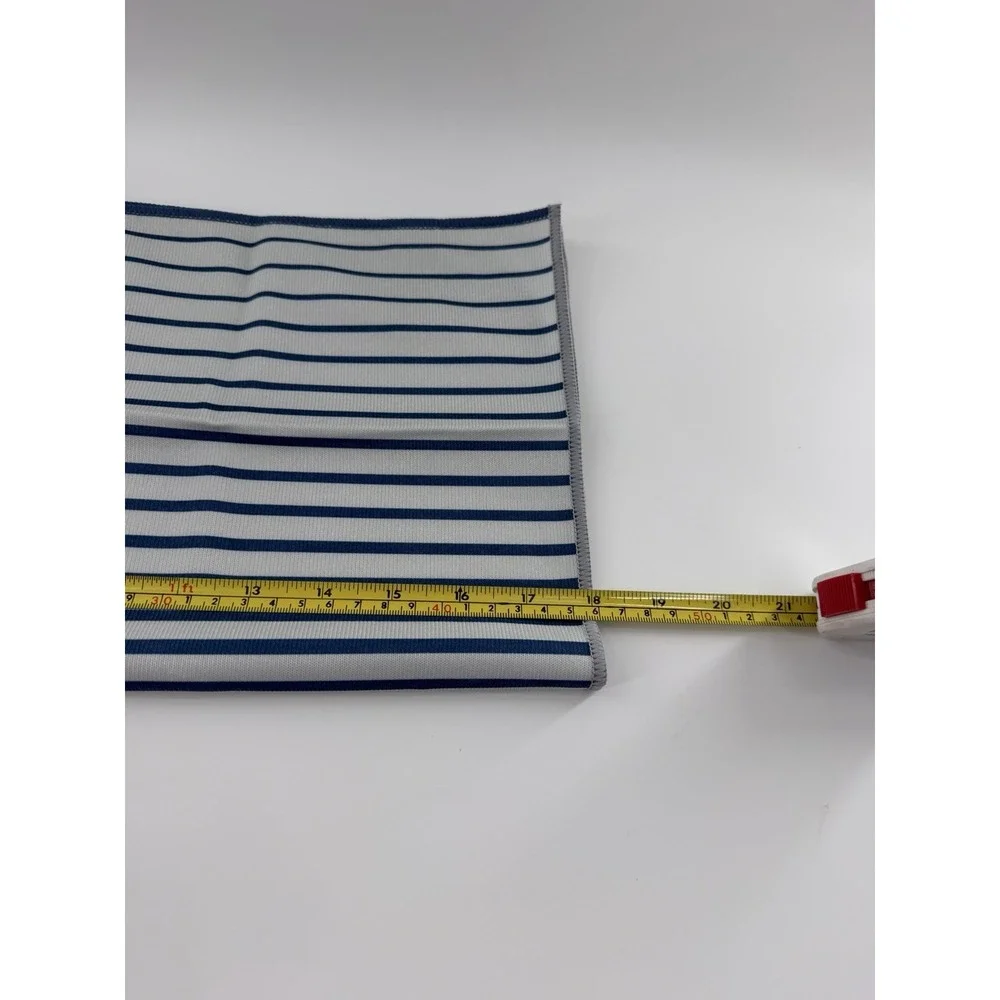 NEW Norwex Window Cloth Cleaning Microfiber with BacLock Blue White Stripes